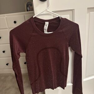 Swiftly tech sparkle long sleeve 2.0 waist length